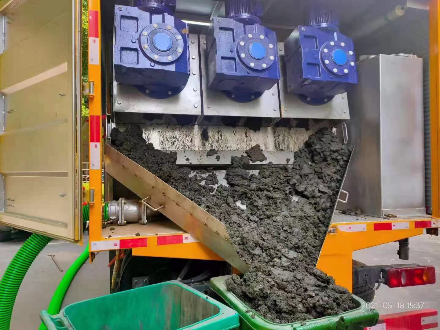 蚌埠化粪池清掏城市维护站-泥浆净化干湿分离处理